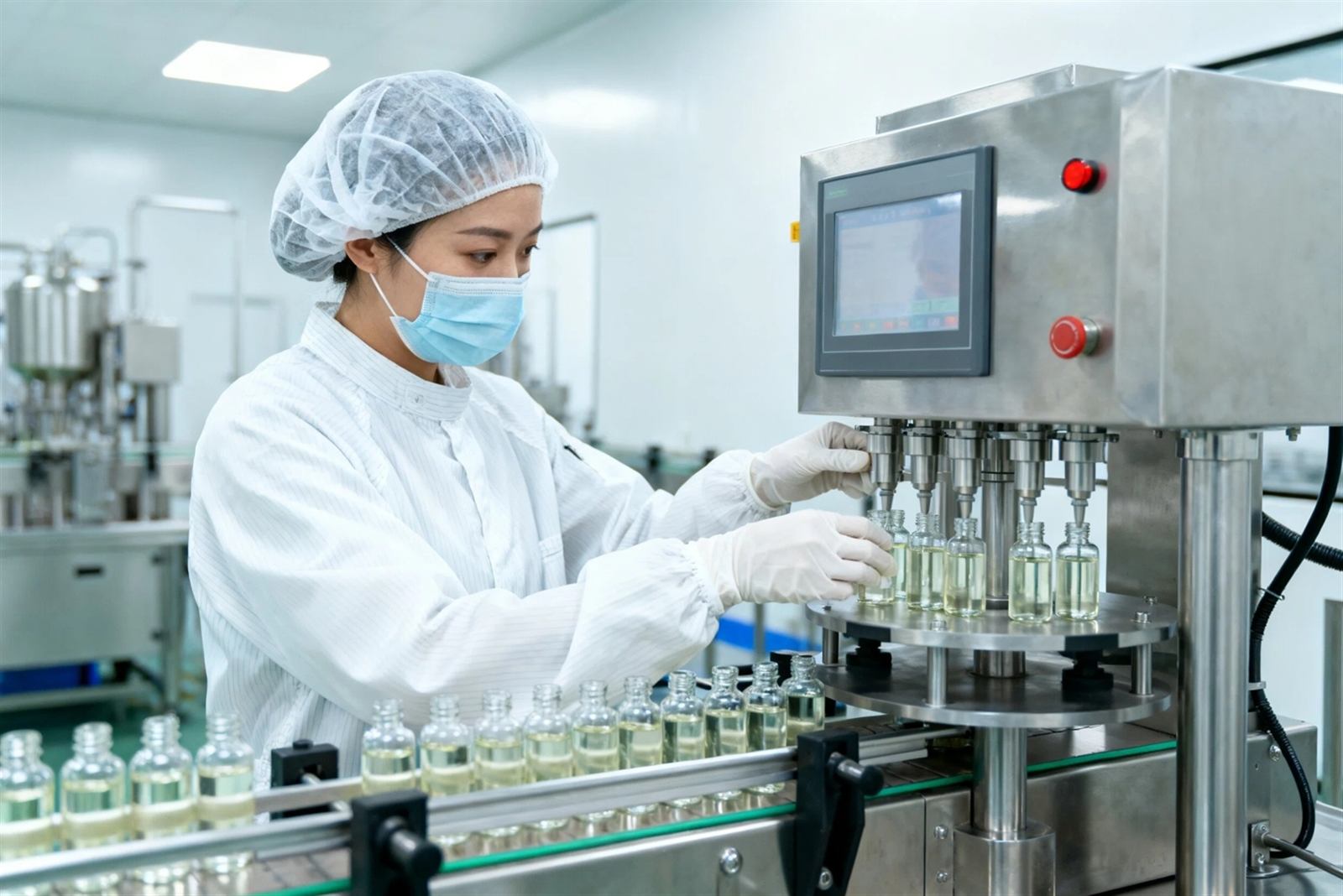 GMPC ISO 22716 certified cosmetics factory production facility in China - YIMEI Biotech